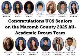  Compilation of UCS seniors on all academic dream team